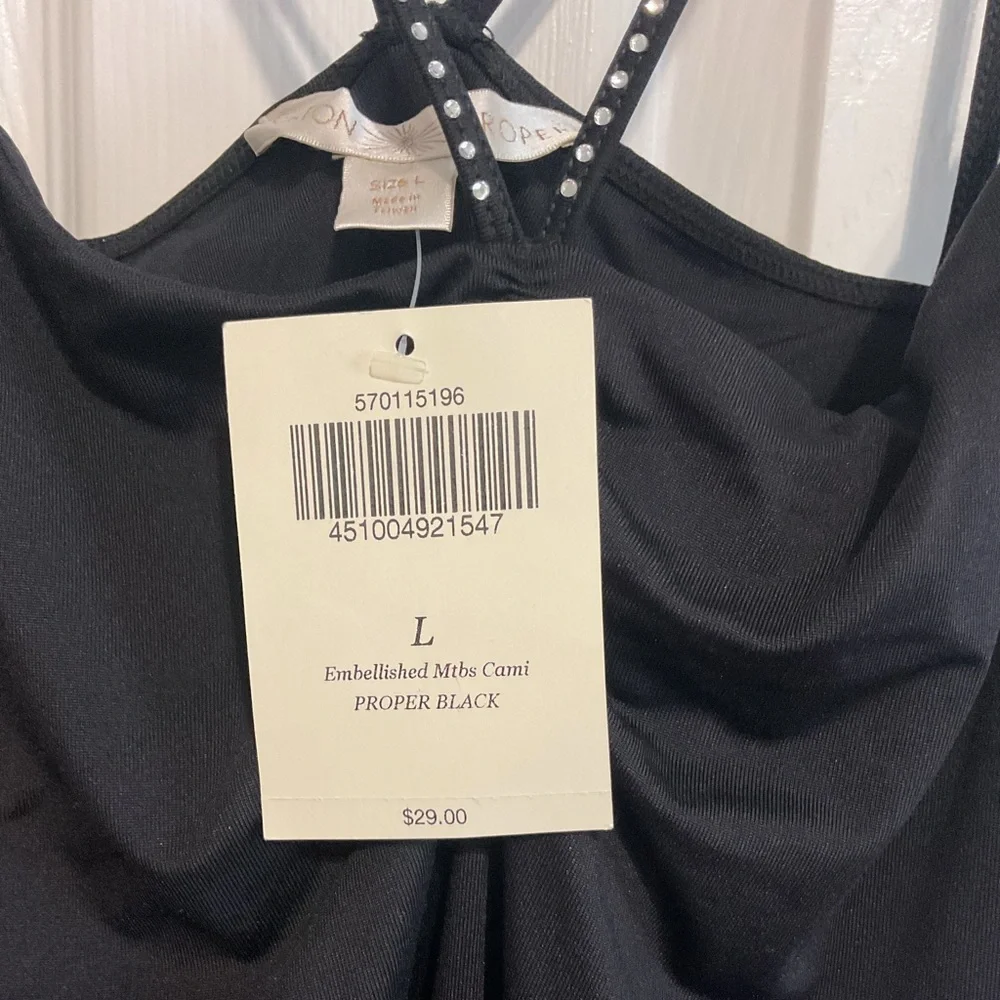 Boston Proper Glam Cami Multi Straps Bling NWT - Picture 2 of 5